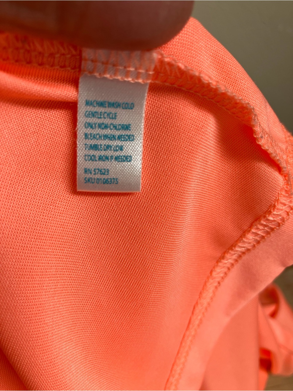 Lightweight Coral Racerback Tank - Picture 11 of 11